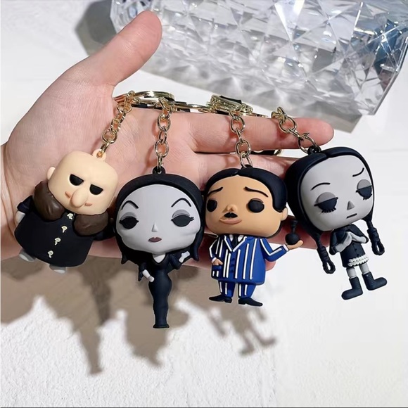 ADAMS FAMILY KEYCHAIN BAG CHARMS - Picture 8 of 8